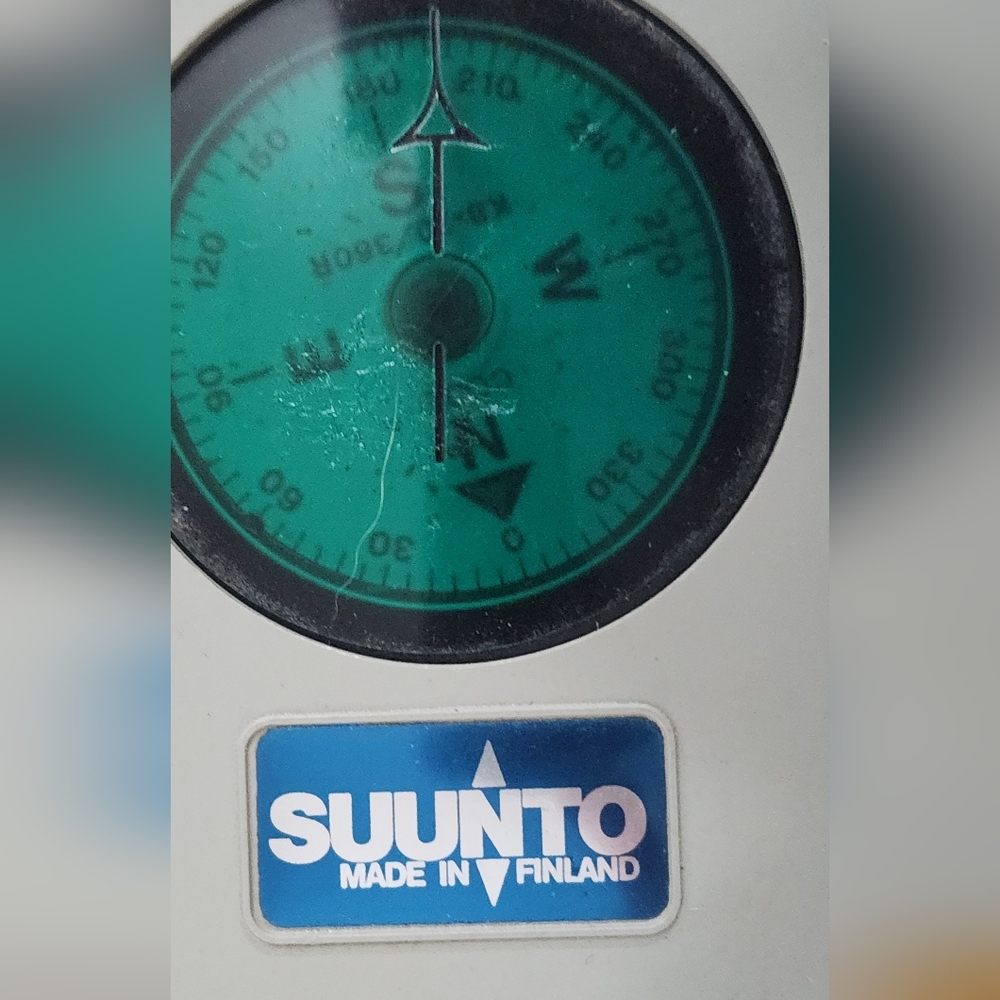 Suunto Emerald Navigation Compass Made In Finland Lanyard